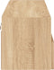 vidaXL - Tv-wandmeubel - 100x30x30 - cm - bewerkt - hout - sonoma - eikenkleurig