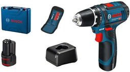 Bosch GSR 12V-15 - Schroefboormachine - 30 Nm koppel - 2 x 2.0Ah accu