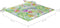 vidaXL - Tuinstoelkussens - 4 - st - 50x50x3 - cm - oxford - stof - bladpatroon