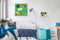 Sigel Be!Board - Glas-magneetbord - 45x45cm - Magnetisch - Groen