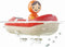 Plan Toys Houten Reddingsboot - badspeeltje - duurzaam