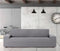 Sofa hoes set Eysa TROYA Grijs 70 x 110 x 210 cm 2 Onderdelen