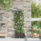 vidaXL - Tuinpotten - met - Water - Irrigatiesysteem - Bruin