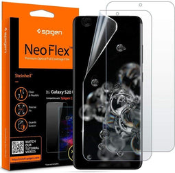 Spigen Samsung Galaxy S20 Ultra - Screenprotector - Edge-to-edge bescherming - (2 stuks)