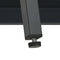vidaXL - Dressoir - 70x35x70 - cm - staal - en - glas - antracietkleurig