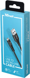 Trust 23567 - USB-naar-micro-USB-kabel - 1m - Zwart