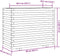 vidaXL - Plantenbak - 90x40x72 - cm - massief - grenenhout