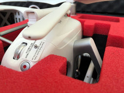 MC-CASES DJI Phantom 4 Professional Plus - Transportkoffer - IP67 Waterdicht - Voor 6 Akkus + Accessoires
