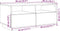 vidaXL - Salontafel - met - LED-verlichting - 90x49x40 - cm - oud - houtkleurig