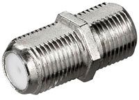 Goobay 67314 - F connector - Zilver