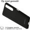 iMoshion Hoesje Geschikt voor Sony Xperia 5 IV Hoesje Siliconen - iMoshion Color Backcover - Zwart