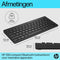 HP 350 - Compact Multi-Device Bluetooth Keyboard - Bluetooth 5.2 - Azerty BE - Zwart