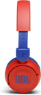 JBL JR310BT - Draadloze kinderkoptelefoon - Veilig geluid tot 85dB - Blauw en Rood