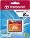 Transcend 133X - CompactFlash 8GB - Ultra-snel 45MB/s - RoHS compliant