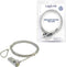 LogiLink NBS002 - Notebook Security Lock - Combinatie kabelslot 1,5 m