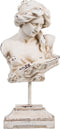 Buste 27 x 18 x 60 cm Hars Griekse Godin