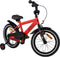 AMIGO Speeder Jongensfiets 16 Inch - Kinderfiets voor 4 tot 6 Jaar - 100-115 cm - Rood/