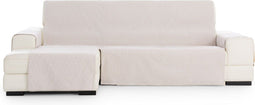 Hoes voor chaise longue met korte armleuning links Eysa AQUA Mauve 100 x 110 x 290 cm
