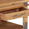 vidaXL - Salontafel - 110x52x45 - cm - massief - acaciahout