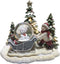 Kerstversiering DKD Home Decor Hars (16 x 12,5 x 14,5 cm) (2 Stuks)