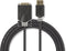 Nedis DisplayPort-Kabel - DisplayPort Male - DVI-D 24+1-Pins Male - 4K@30Hz - Verguld - 2.00 m - Rond - PVC - Antraciet - Window Box