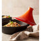 Cosy & Trendy - Tajine - Gietijzer Ø25cm - Geschikt voor Inductie - Zwart/Oranje