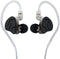 KZ Acoustics KZ ZSN PRO X - In-Ear Monitoren - Hybride 1BA + 1DD - Zwart