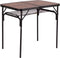 Bo-Camp Industrial - Tafel - Verstelbaar - Houtlook - 90x60 cm
