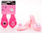 Johntoy Princess Secret - Prinsessenschoentjes - Strik met hartje - Roze (2 stuks)