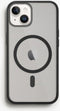 Woodcessories iPhone 15 Pro - Bio Clear Case MagSafe - Duurzaam - Mat / Zwart