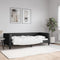 vidaXL - Slaapbank - 90x200 - cm - stof - zwart