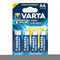 Alkalinebatterij Varta AA LR06 4UD 1,5 V 2930 mAh High Energy 1,5 V 4 Onderdelen (20 Stuks)