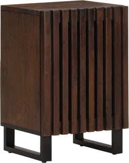 vidaXL - Badkamerkast - 38x34x58 - cm - massief - mangohout - bruin