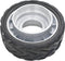 vidaXL - Neuswiel - gemotoriseerd - 12 - V - 350 - W - aluminium