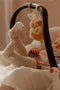 Little Dutch - Activiteiten Hangers Newborn Naturals - Zachte rammeltjes en texturen - Wit Beige Geel