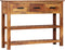 vidaXL - Dressoir - met - 3 - lades - 110x30x80 - cm - massief - hout