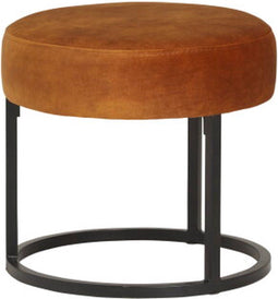 Poef Lola Ø45 cm - Adore Gold | Meubelplaats