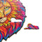 UNIDRAGON Houten Puzzel Voor Volwassenen Dier - Mysterieuze Leeuw - 106 stukjes - Small 19x24 cm