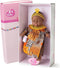 Berjuan Friends of The World babypop 38 cm in oranje kleding