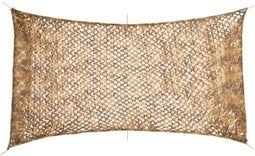 vidaXL - Camouflagenet - met - opbergzak - 506x279 - cm - zandkleurig