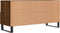 vidaXL - Tv-meubel - 102x36x50 - cm - bewerkt - hout - bruin - eikenkleur