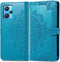 iMoshion Hoesje Geschikt voor Realme 9 Pro Hoesje Met Pasjeshouder - iMoshion Mandala Bookcase - Turquoise