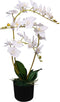 vidaXL - Kunstplant - orchidee - met - pot - 65 - cm - roze