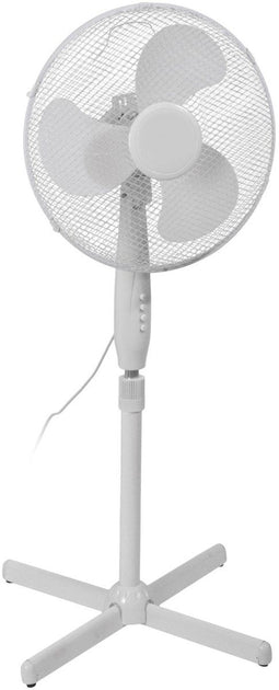 Excellent Electrics - Staande ventilator - 40cm - 40W - Wit