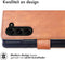 imoshion Hoesje Geschikt voor Samsung Galaxy Z Fold 5 Hoesje Met Pasjeshouder - imoshion Luxe Bookcase - Bruin