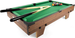Toyrific Poolbiljarttafel 27 Inch - 20-delig - Bruin (1 stuk)