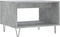 vidaXL - Salontafel - 60x50x40 - cm - bewerkt - hout - betongrijs