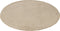 J-Line tapijt Rond Handgemaakt - viscose - beige