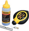 Stanley 0-47-681 FatMax Slaglijnmolen kit met slaglijnpoeder en markeerstift - 30m