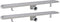 vidaXL - Doucheafvoer - 2 - st - rechthoekig - 830x140 - mm - roestvrij - staal